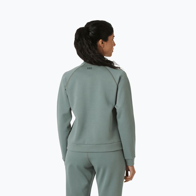 Felpa donna Helly Hansen HP Tech Sweat Half Zip grey cactus 2
