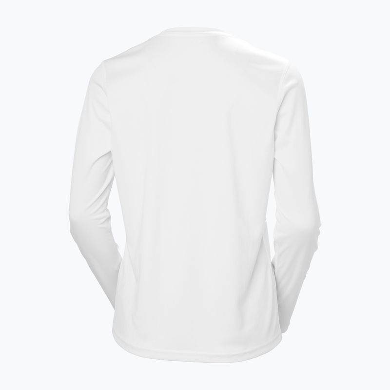 Helly Hansen donna HH Tech Crew 2.0 LS maniche lunghe bianco 5