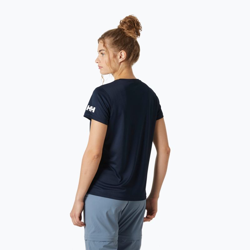 Maglietta Helly Hansen donna HH Tech 2.0 navy 3