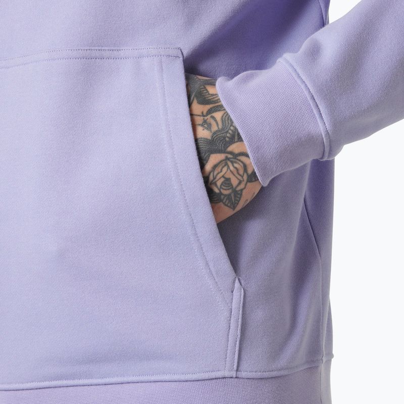 Felpa con cappuccio Helly Hansen Core Graphic da uomo, color lavanda brillante 5