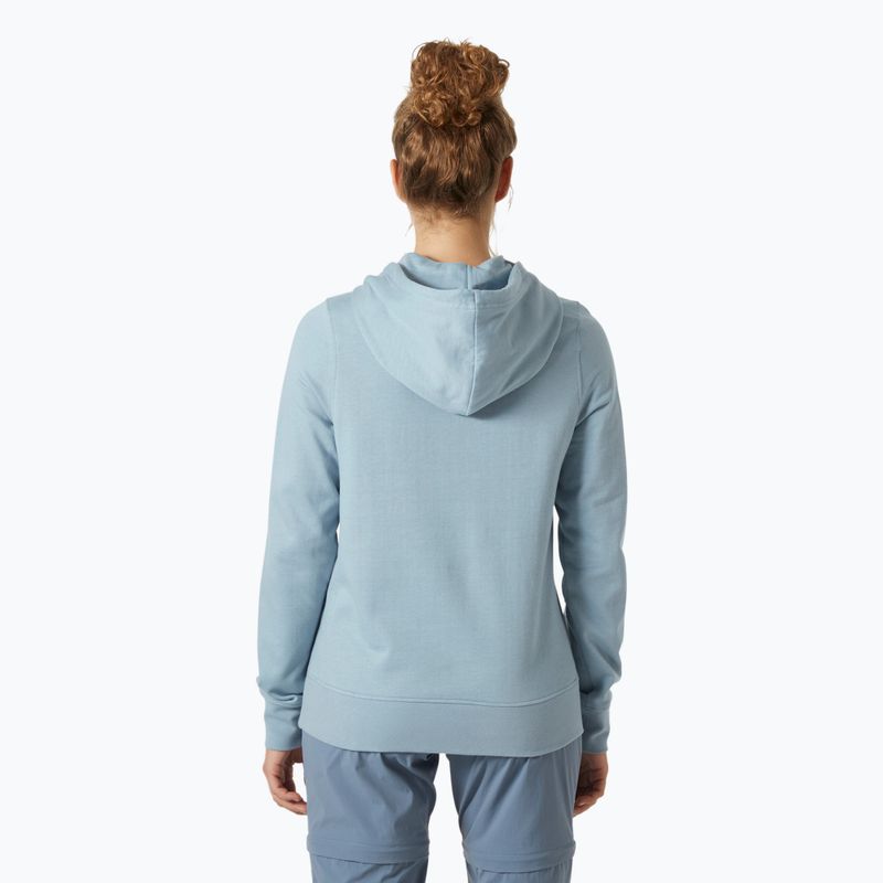 Felpa con cappuccio Helly Hansen Nord Graphic Donna blu vento 2