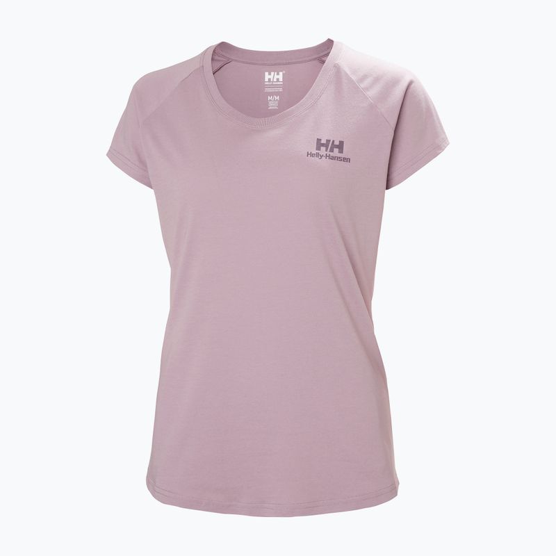 Maglietta Helly Hansen Nord Graphic Drop viola argilla donna 4
