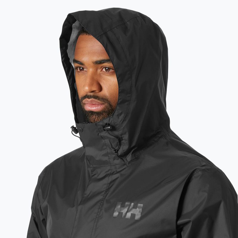 Helly Hansen giacca da pioggia da uomo Loke nero 3