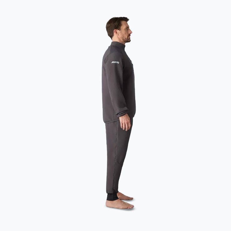 Felpa da vela uomo Musto Storm Fleece Midlayer carbon 4