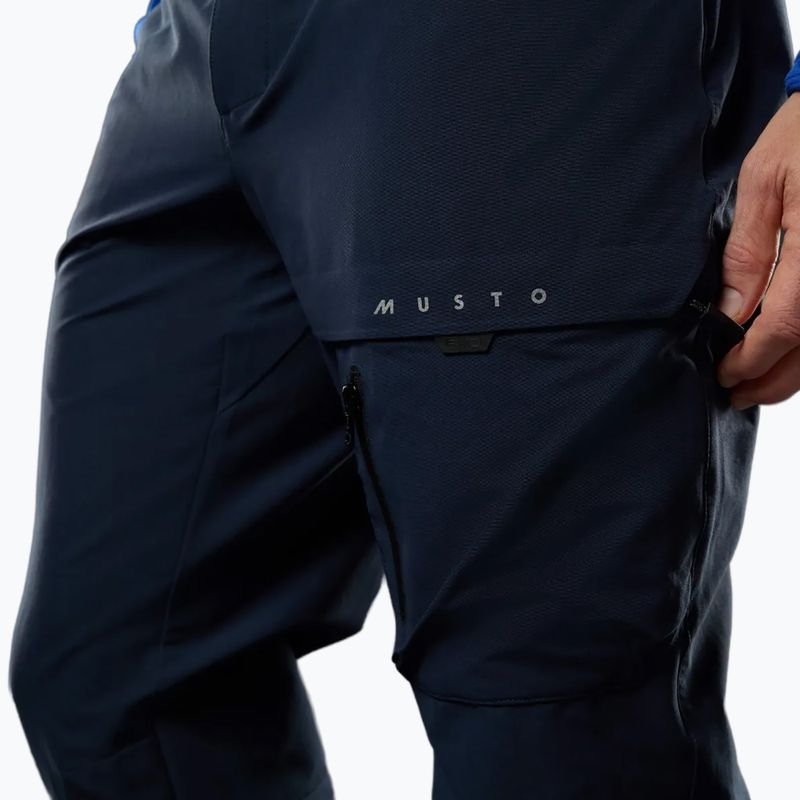Pantaloni da vela Musto Evo Deck Stretch da uomo, true navy 4