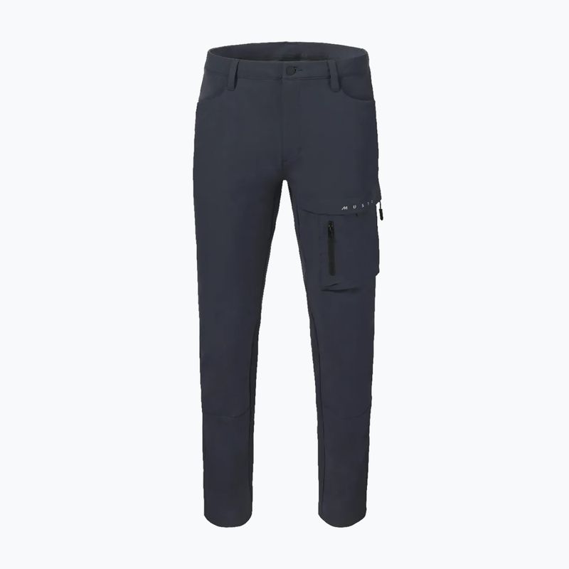 Pantaloni da vela Musto Evo Deck Stretch da uomo, true navy 5