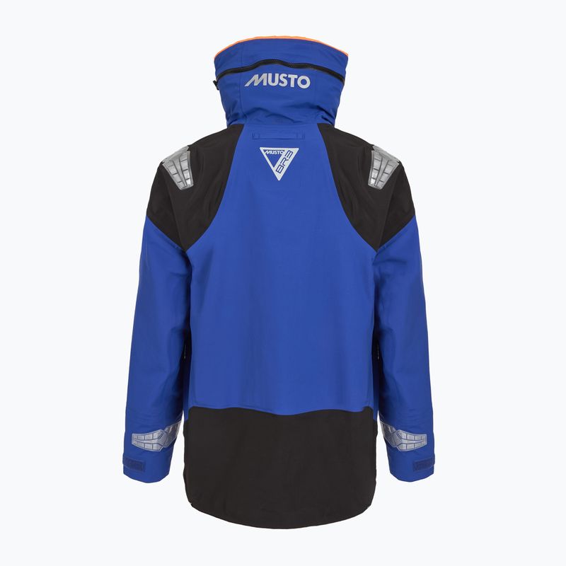 Giacca da vela Musto BR3 Pertex Offshore blu mazarine uomo 2