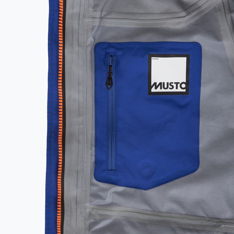 Giacca da vela Musto BR3 Pertex Offshore blu mazarine uomo 7