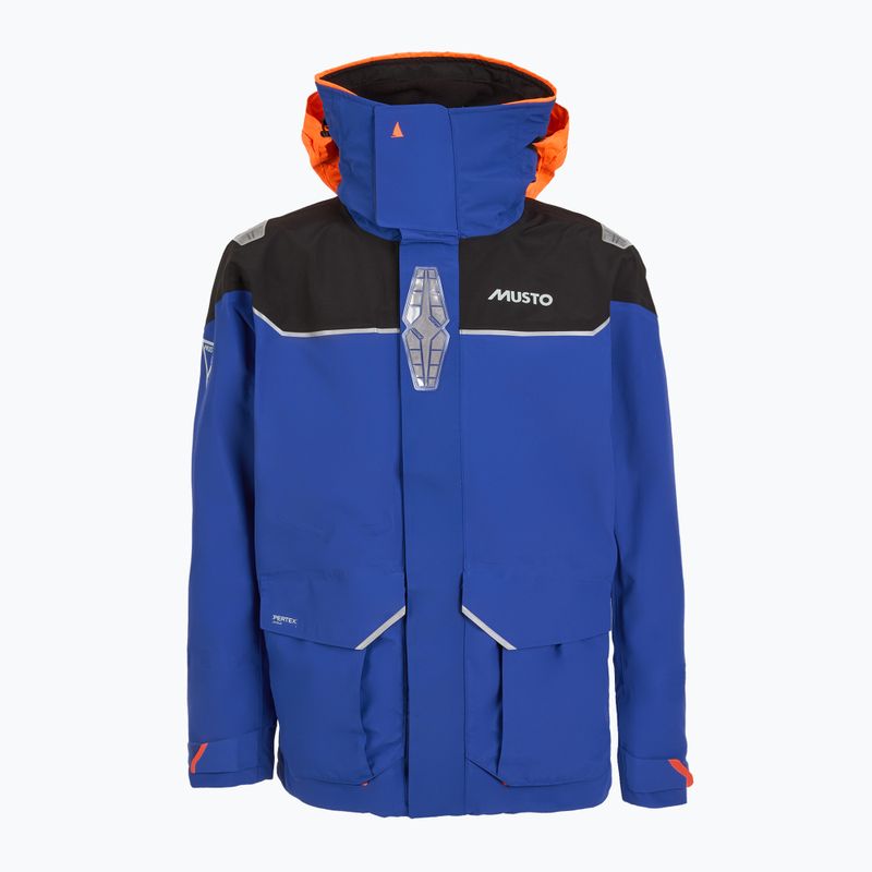 Giacca da vela Musto BR3 Pertex Offshore blu mazarine uomo 9