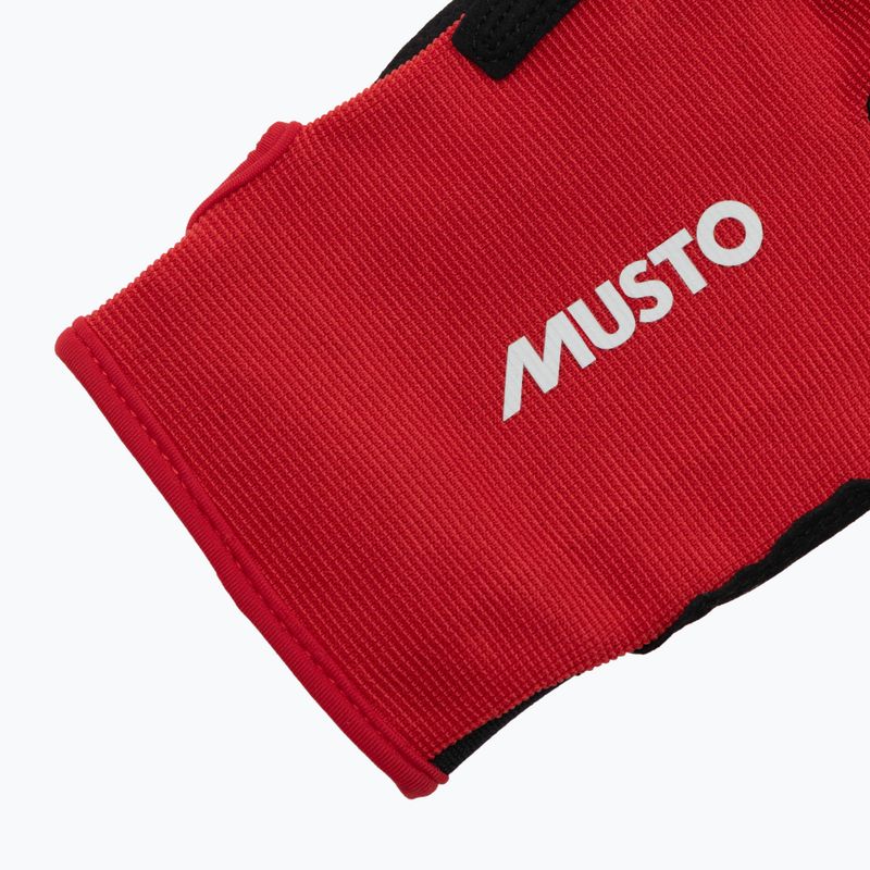 Musto Essential Sailing Dito lungo 2.0 Guanti da vela rosso vero 5