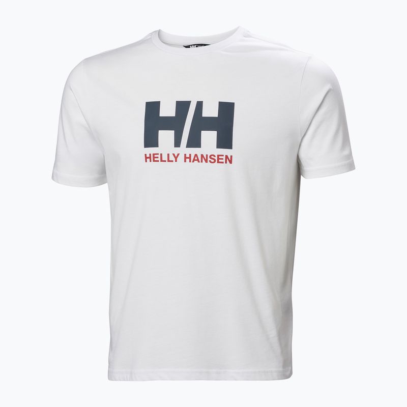 Maglietta Helly Hansen Logo 3.0 bianca da uomo 4