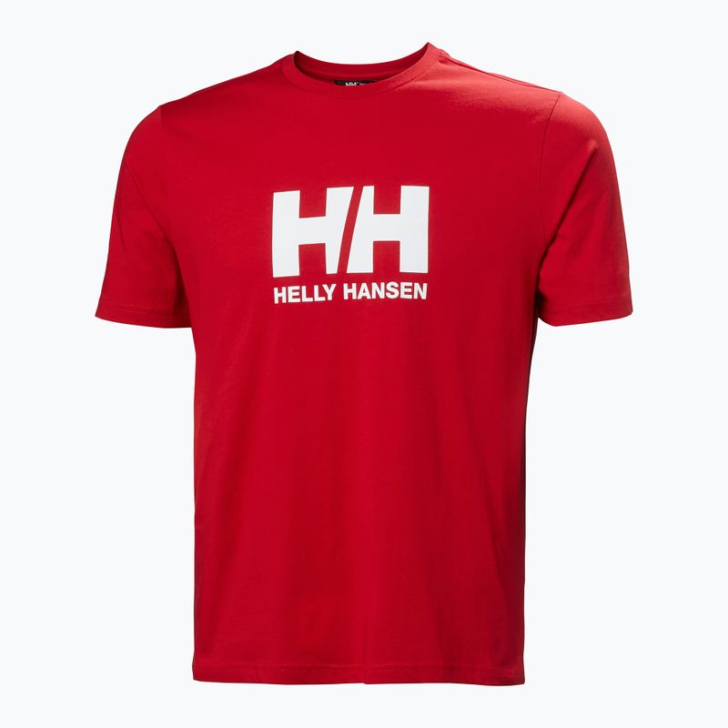 Maglietta Helly Hansen Logo 3.0 uomo rosso 4