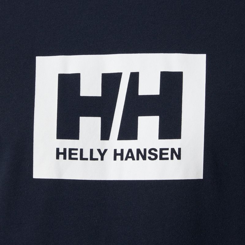 Maglietta Helly Hansen Box T 2.0 da uomo, navy 5