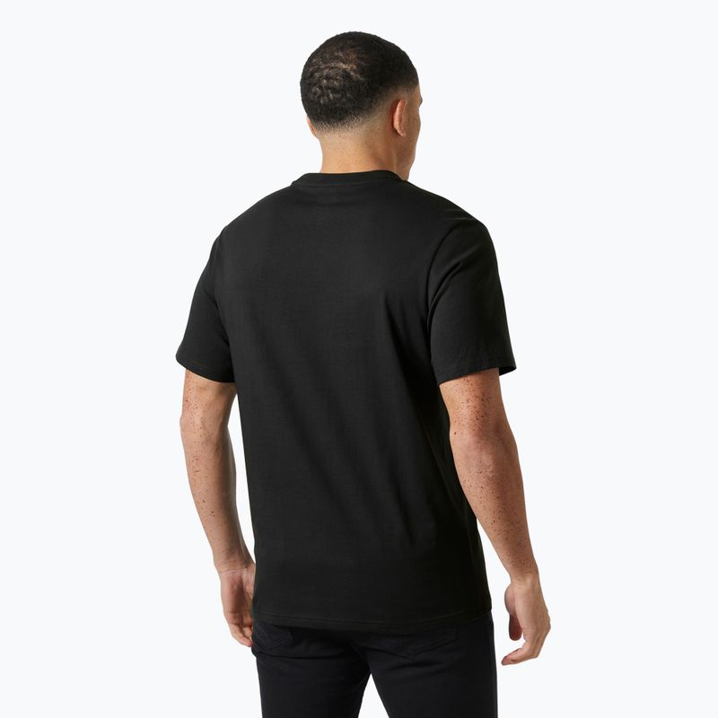 Maglietta Helly Hansen Box T 2.0 uomo nero 2