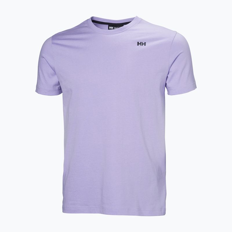 Maglietta Helly Hansen Core Graphic T 2.0 da uomo color lavanda brillante