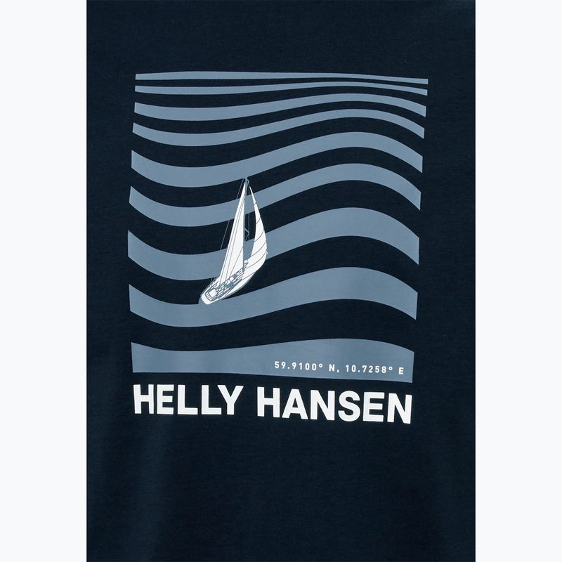 Maglietta Helly Hansen Shoreline 3.0 da uomo, navy 3