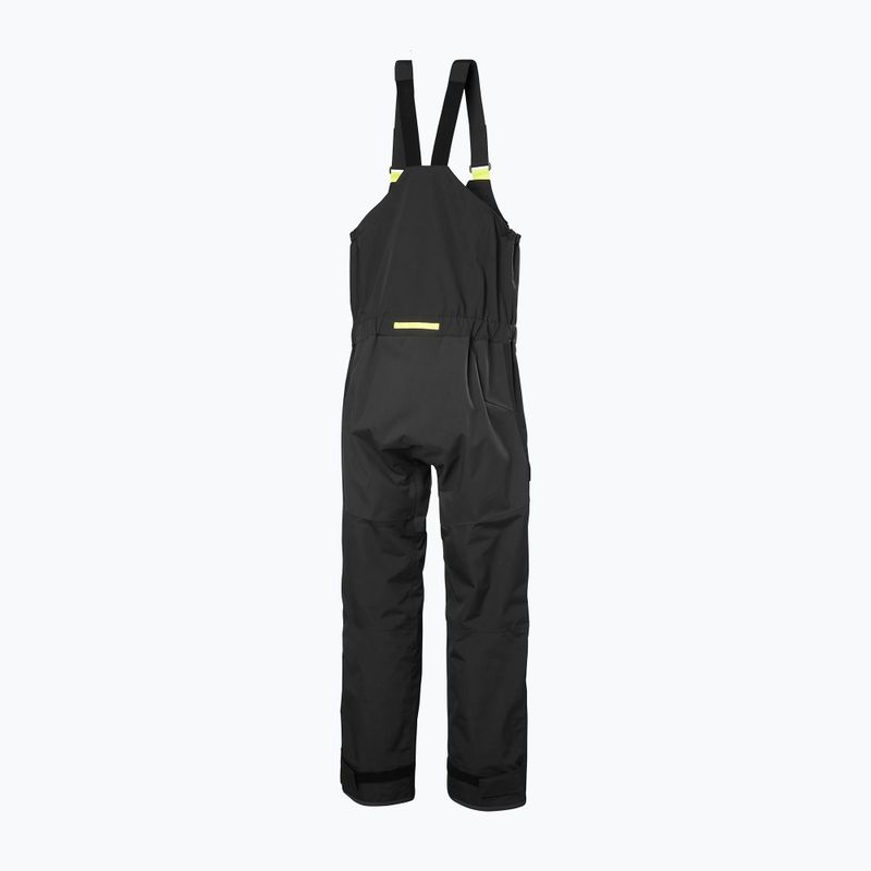 Pantaloni da vela Helly Hansen da uomo Pier 4.0 Bib ebano 7