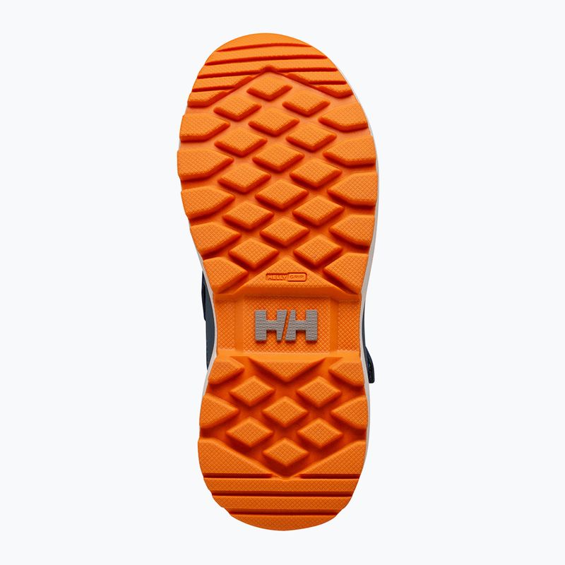 Helly Hansen Jk Bowstring Boot HellyTech stivali da neve per bambini lavati navy/papaya 4