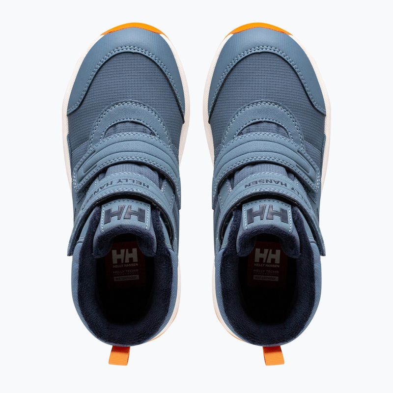 Helly Hansen Jk Bowstring Boot HellyTech stivali da neve per bambini lavati navy/papaya 5