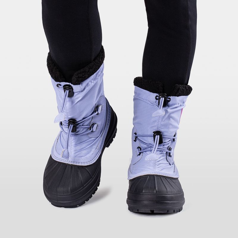 Helly Hansen Jk Varanger Isolato stivali da neve da bambino color lavanda brillante/meta pin 6