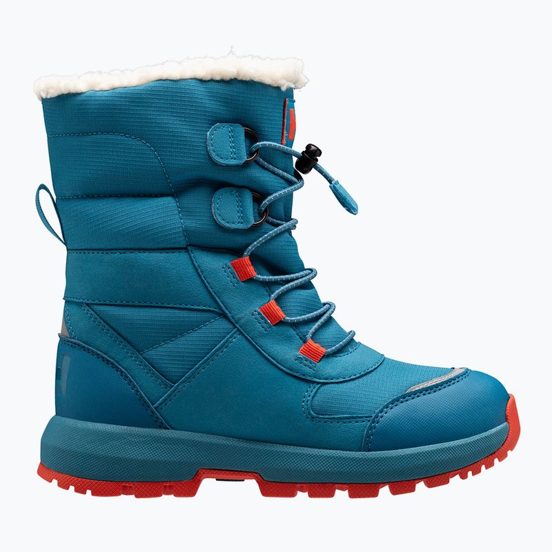 Helly Hansen Jk Silverton Boot HellyTech stivali da neve per bambini blu ceruleo/ciliegia tom 2