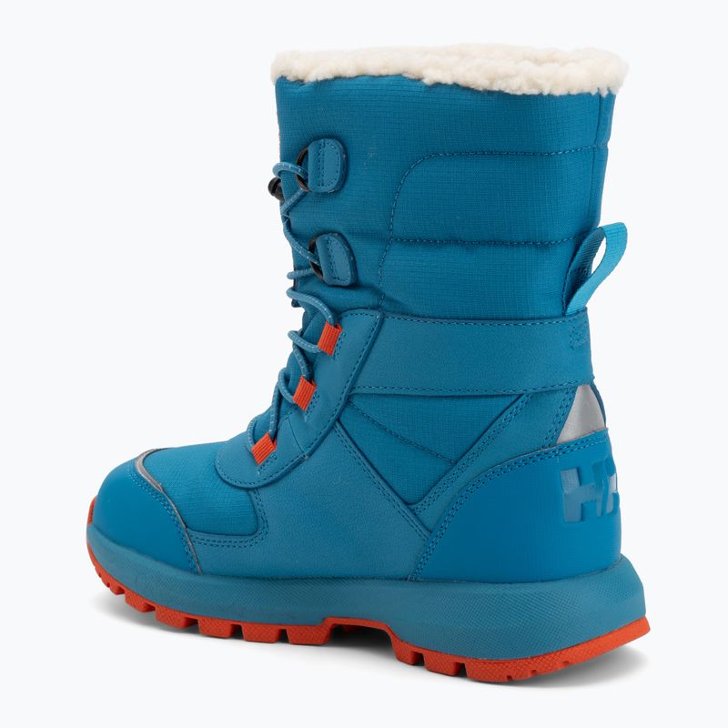 Helly Hansen Jk Silverton Boot HellyTech stivali da neve per bambini blu ceruleo/ciliegia tom 3