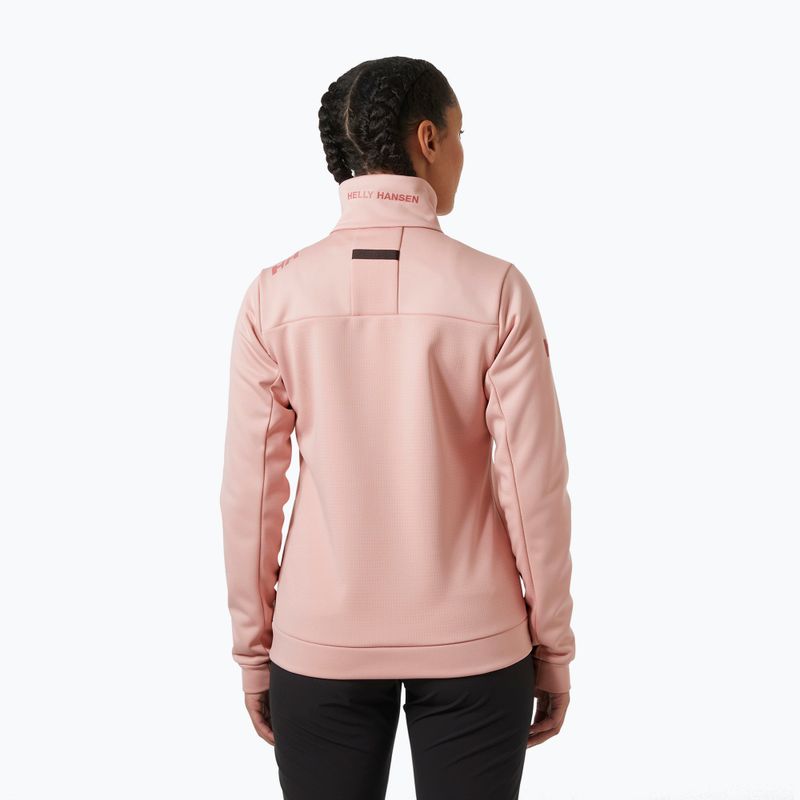 Felpa da vela da donna Helly Hansen Crew Fleece rosa sale 2