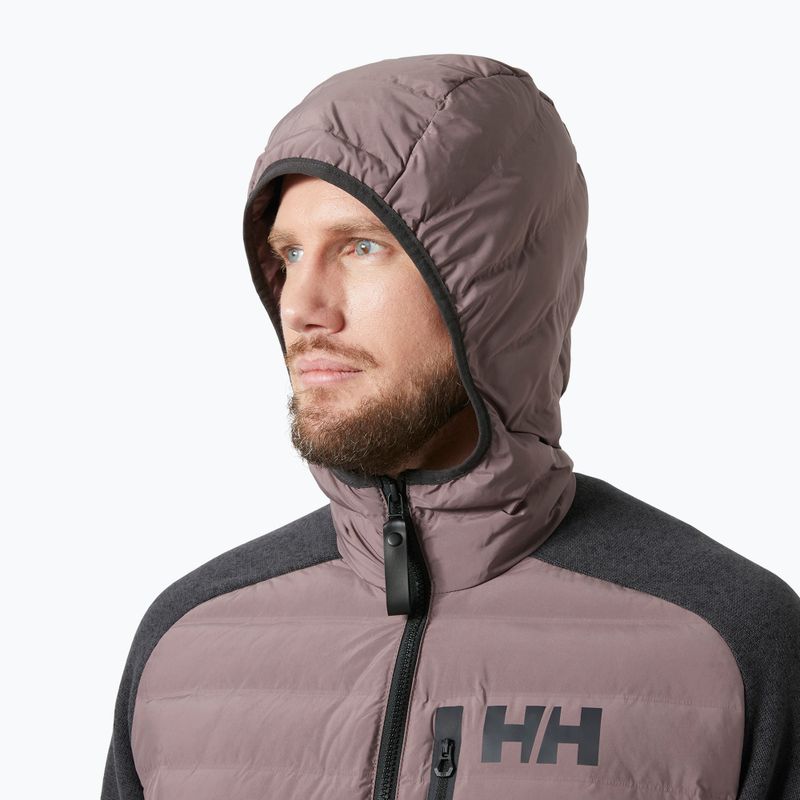 Helly Hansen giacca da vela da uomo Arctic Ocean Hybrid Insulator grigio passero 3