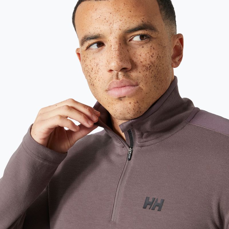 Felpa da uomo Helly Hansen Hp 1/2 Zip Pullover 2.0 grigio passero 3
