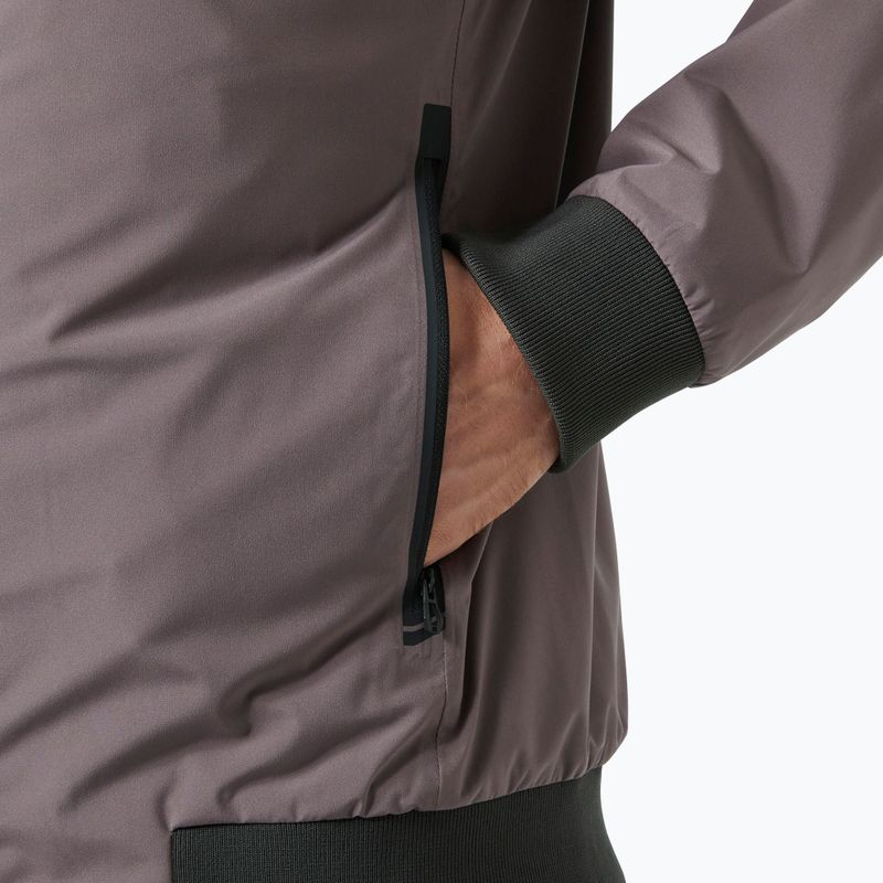 Giacca da vela Helly Hansen HP Racing Lifaloft Bomber uomo grigio passero 4