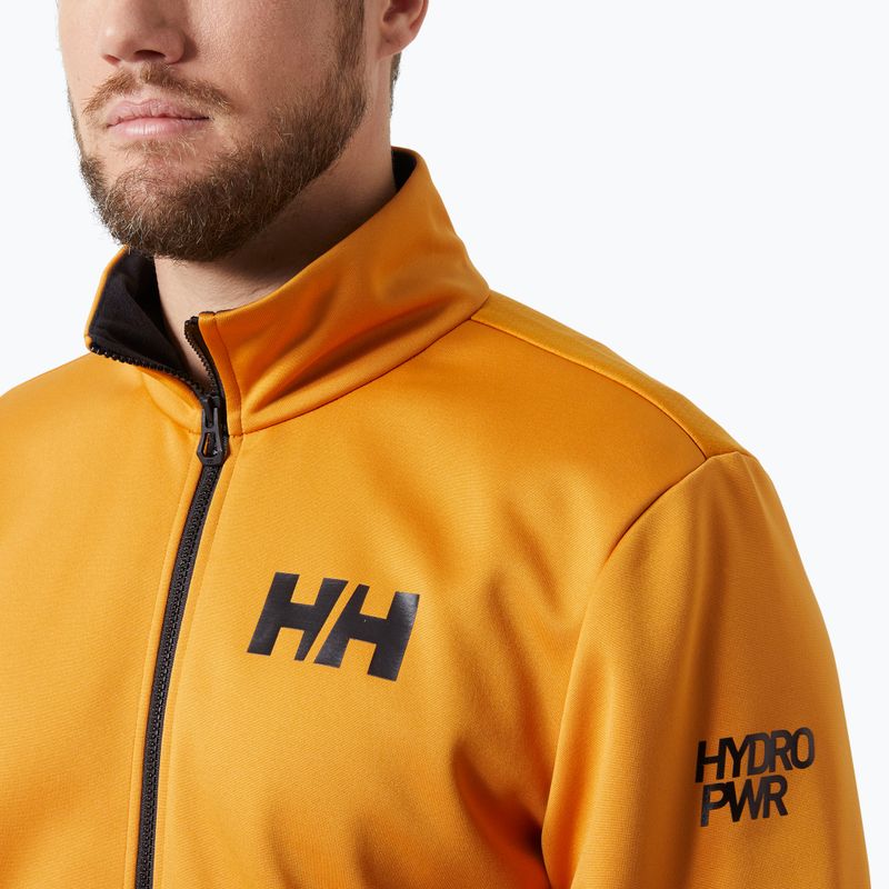 Felpa da vela Helly Hansen HP Fleece 2.0 senape uomo 3