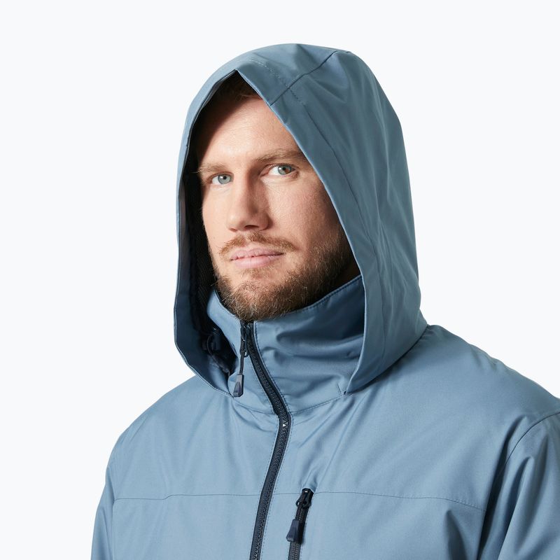 Giacca da vela da uomo Helly Hansen Crew Hooded Midlayer 2 washed navy 3