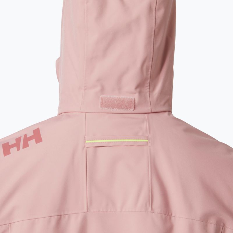 Giacca da vela da donna Helly Hansen Crew Hooded Midlayer 2.0 pink salt 3