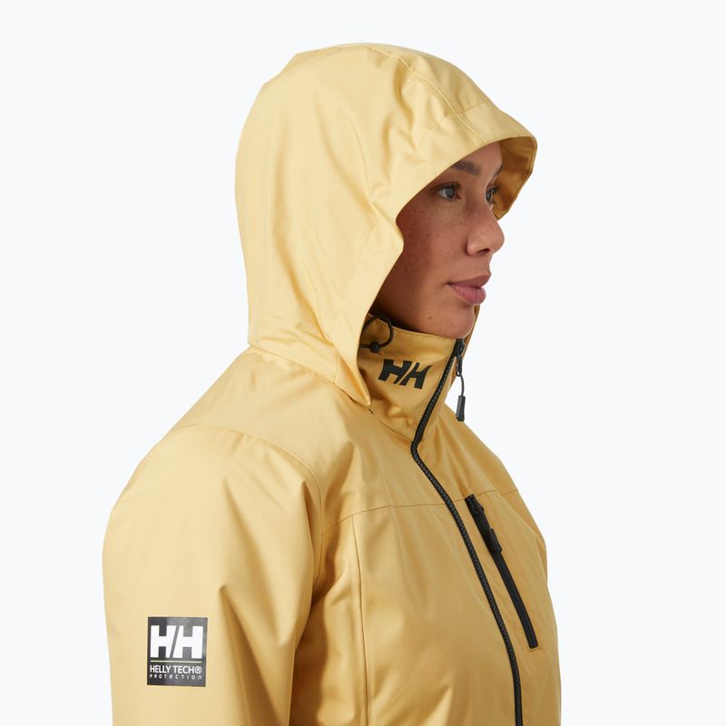 Giacca da vela da donna Helly Hansen Crew Hooded Midlayer 2.0 sabbia 3