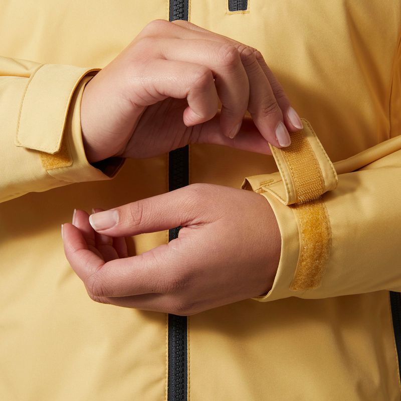 Giacca da vela da donna Helly Hansen Crew Hooded Midlayer 2.0 sabbia 6