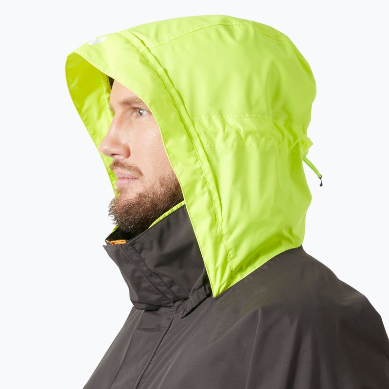 Giacca da pioggia Helly Hansen Pier 4.0 senape da uomo 3