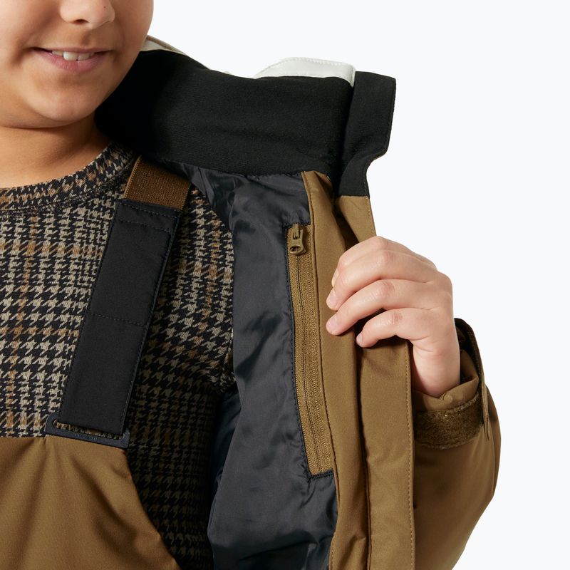 Giacca da sci Helly Hansen Diamond sepia per bambini 8