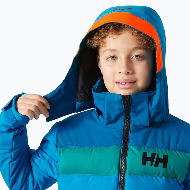 Giacca da sci Helly Hansen per bambini Cyclone, blu nettuno 3