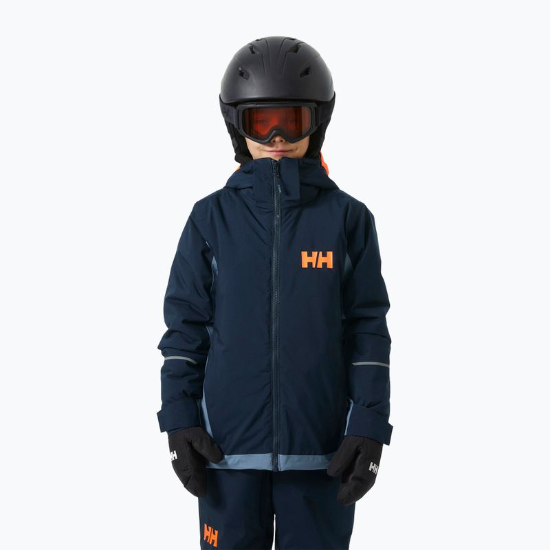 Giacca da sci Helly Hansen per bambini Quest navy