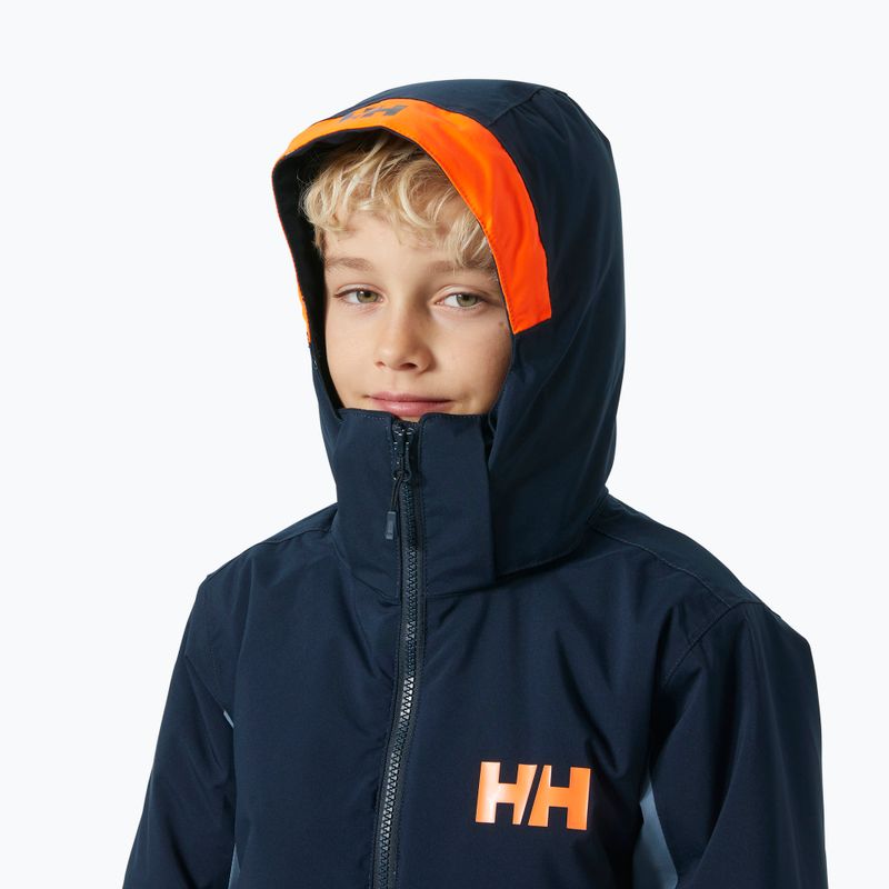Giacca da sci Helly Hansen per bambini Quest navy 3