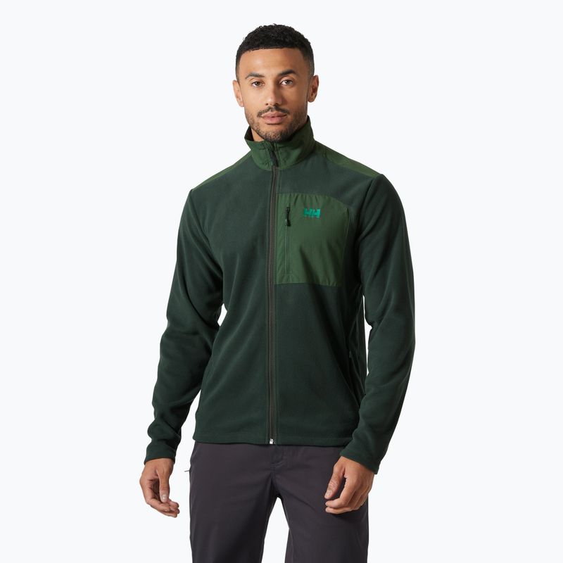 Felpa Helly Hansen Daybreaker Block da uomo, giungla scura