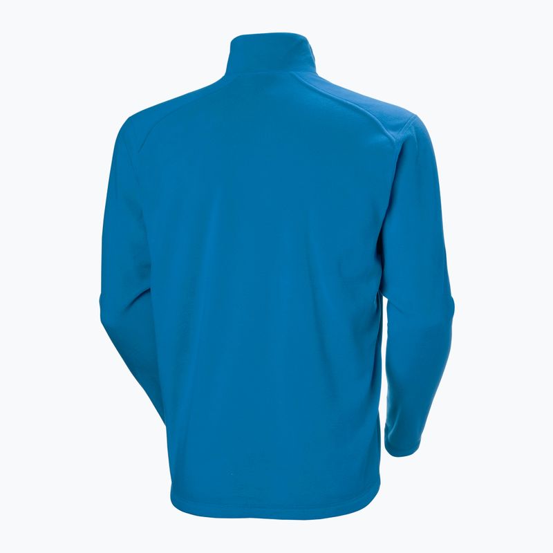 Felpa Helly Hansen Daybreaker 1/2 Zip uomo blu ceruleo 6
