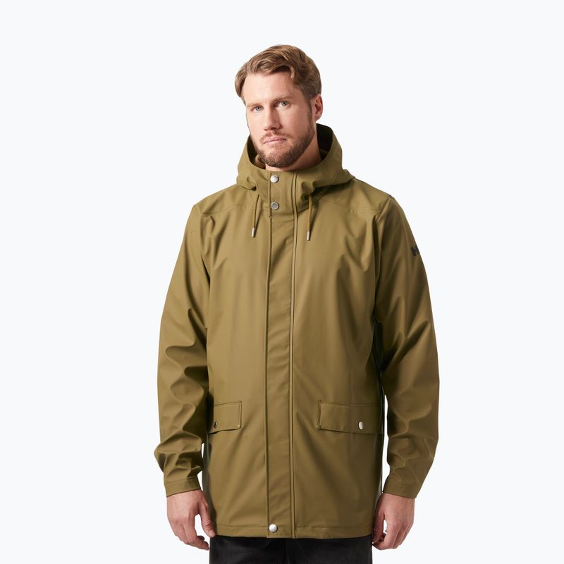 Giacca da pioggia Helly Hansen Moss da uomo seppia