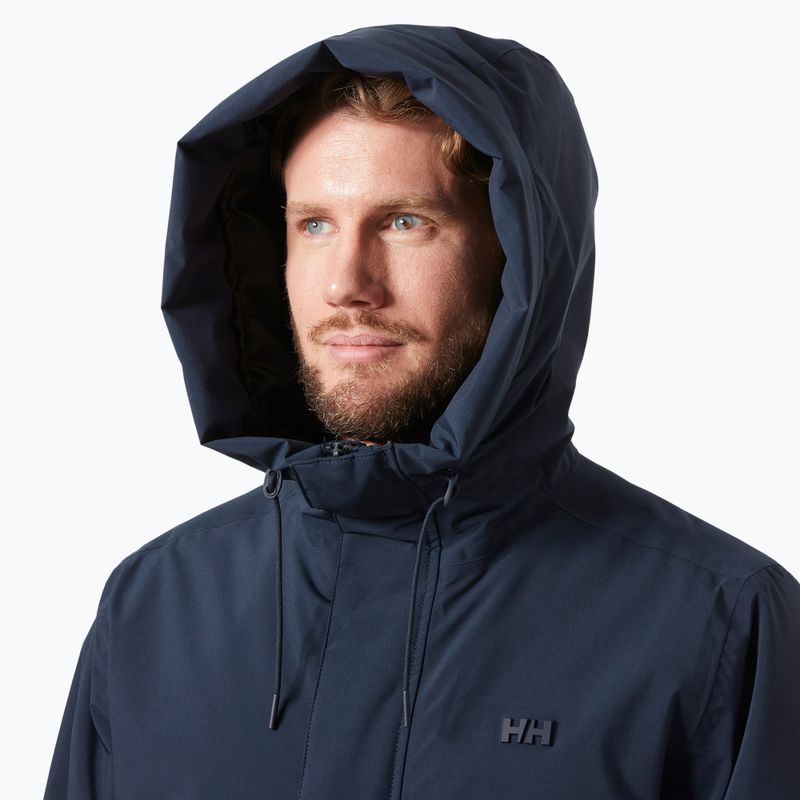 Helly Hansen Munich Giacca antipioggia isolata da uomo navy 3