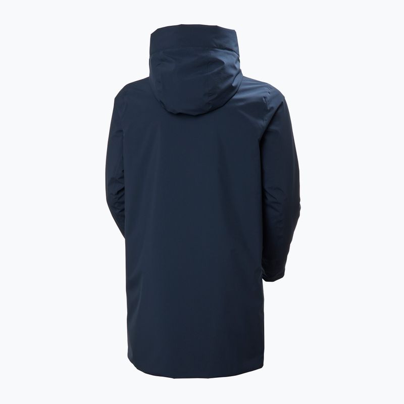 Helly Hansen Munich Giacca antipioggia isolata da uomo navy 8