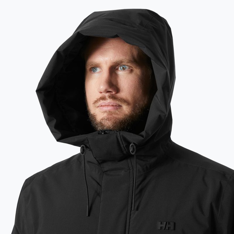 Helly Hansen Munich Giacca da pioggia isolata da uomo, nero 3