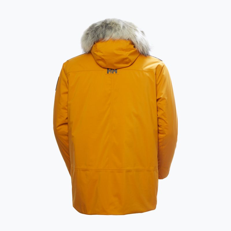 Giacca invernale da uomo Helly Hansen Reine Parka senape 2