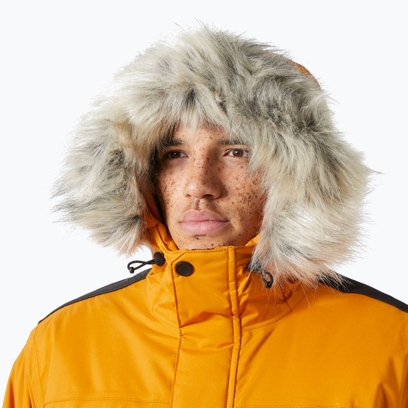Giacca invernale da uomo Helly Hansen Reine Parka senape 4