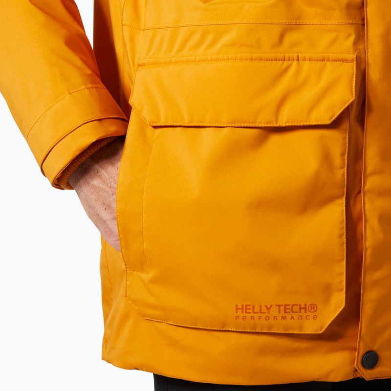 Giacca invernale da uomo Helly Hansen Reine Parka senape 6