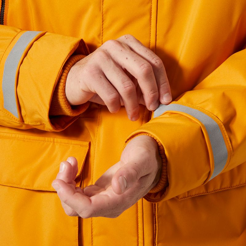 Giacca invernale da uomo Helly Hansen Reine Parka senape 7